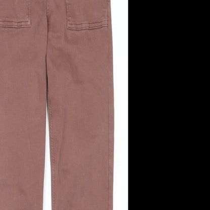 Womens UK Size 25 in Mavi Jeans Regular Fit Straight Brown Jeans