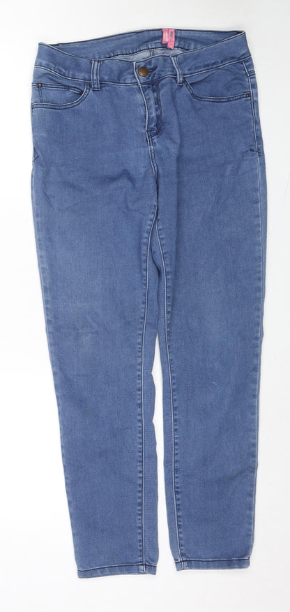 Womens UK Size 10 Yes Yes Regular Fit Skinny Blue Jeans