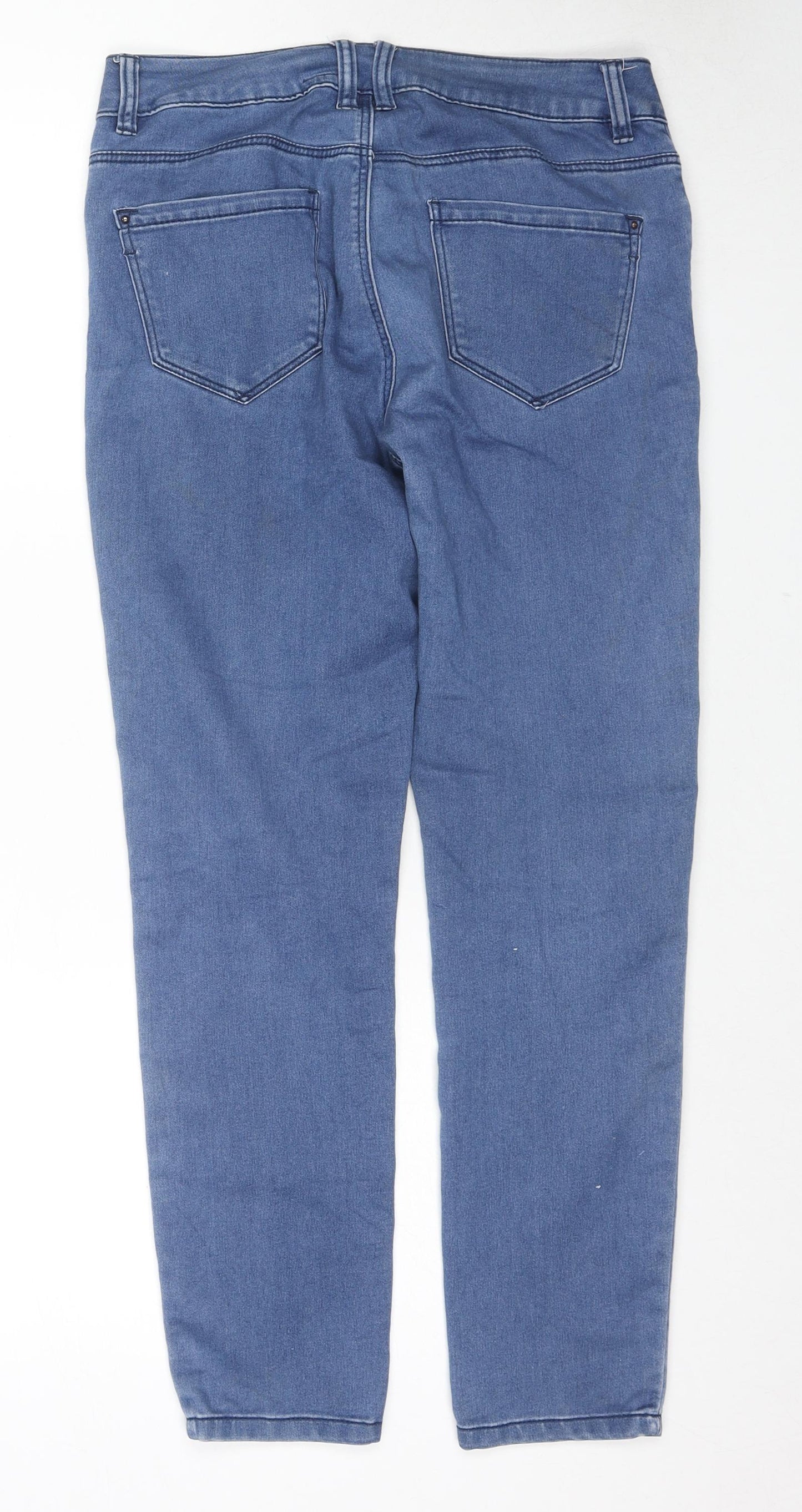 Womens UK Size 10 Yes Yes Regular Fit Skinny Blue Jeans