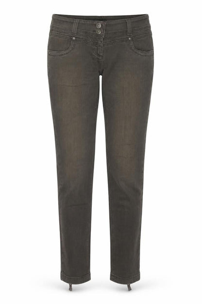 Womens UK Size 8 NEXT Regular Fit Skinny Green Jeans