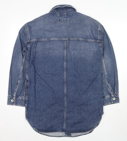 Mens UK Size S Marks and Spencer Blue Jacket