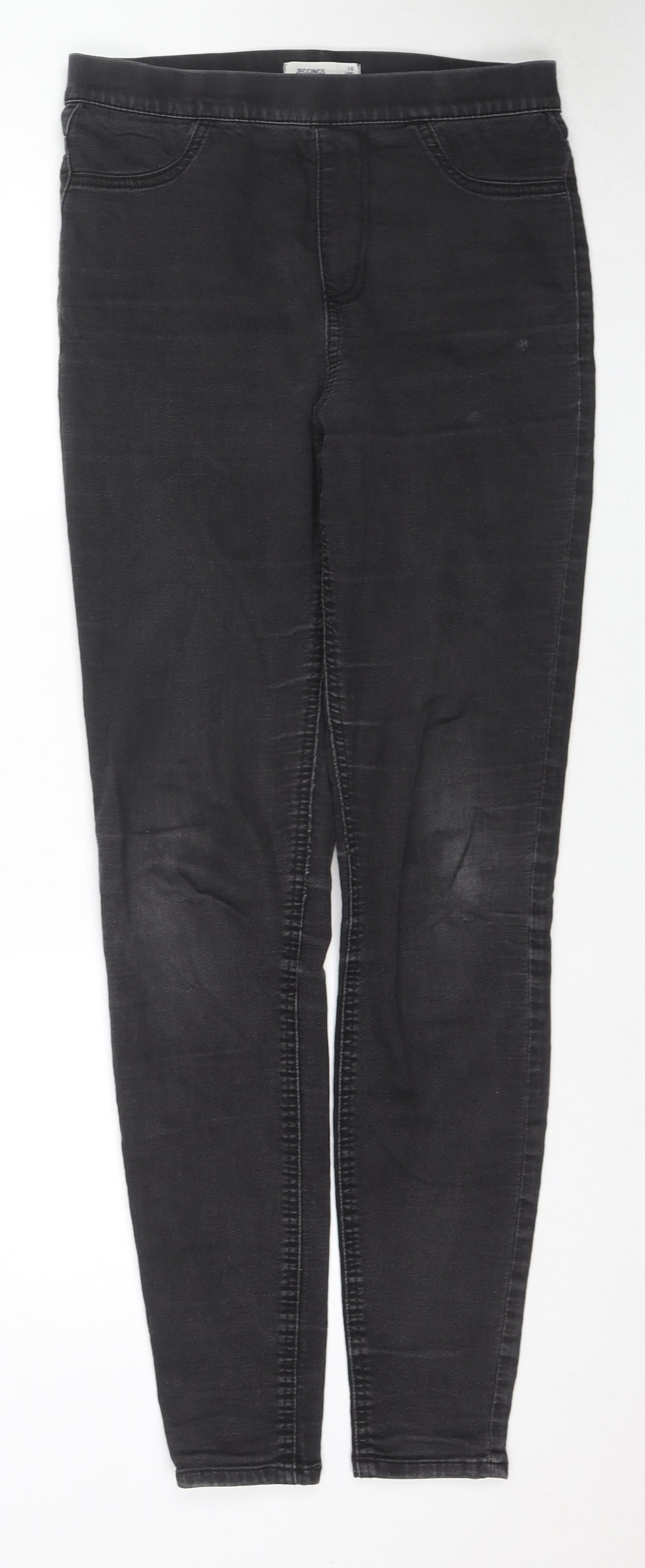 Womens UK Size 10 Marks and Spencer Regular Fit Jegging Grey Jeans