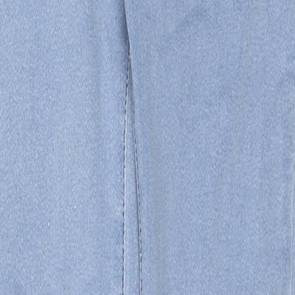 City Comfort Womens Blue Cotton Jegging Jeans Size 8 L28 in Regular