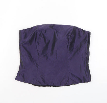 Womens UK Size 10 Monsoon Purple Basic Blouse