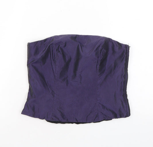 Womens UK Size 10 Monsoon Purple Basic Blouse