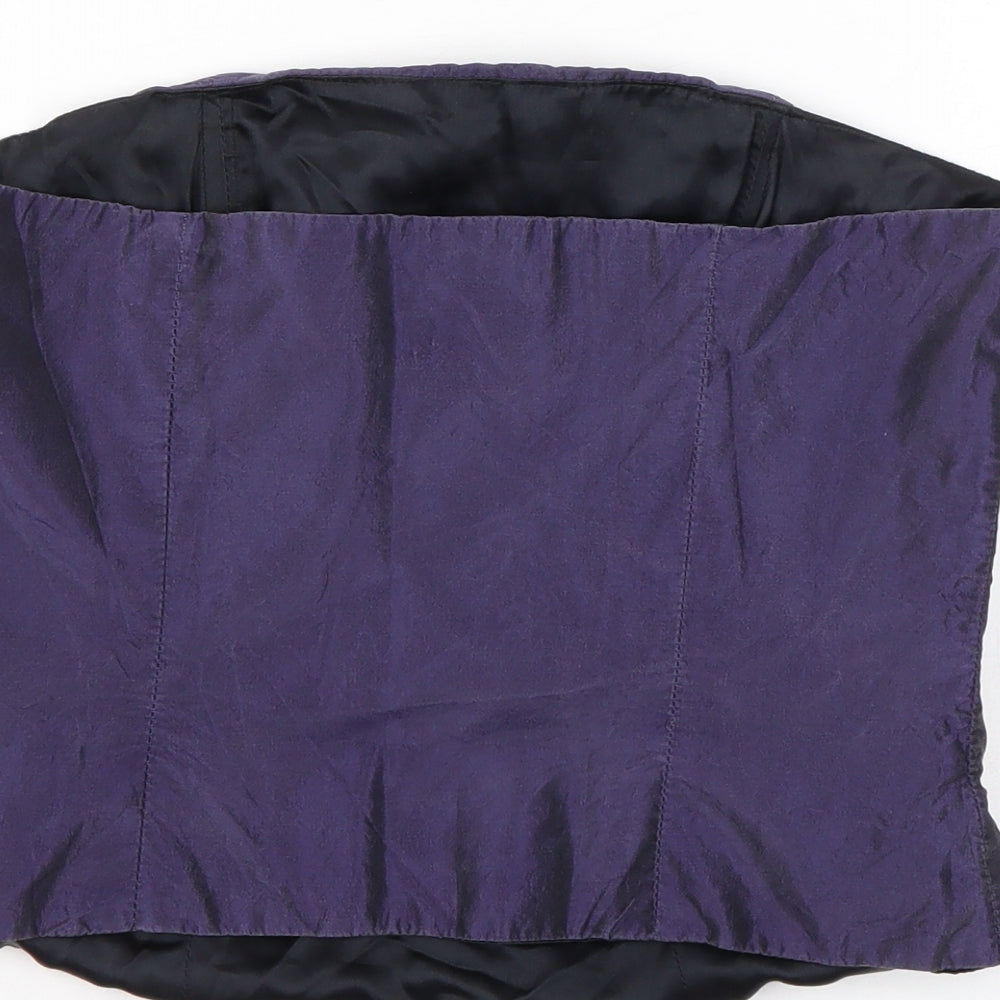 Womens UK Size 10 Monsoon Purple Basic Blouse
