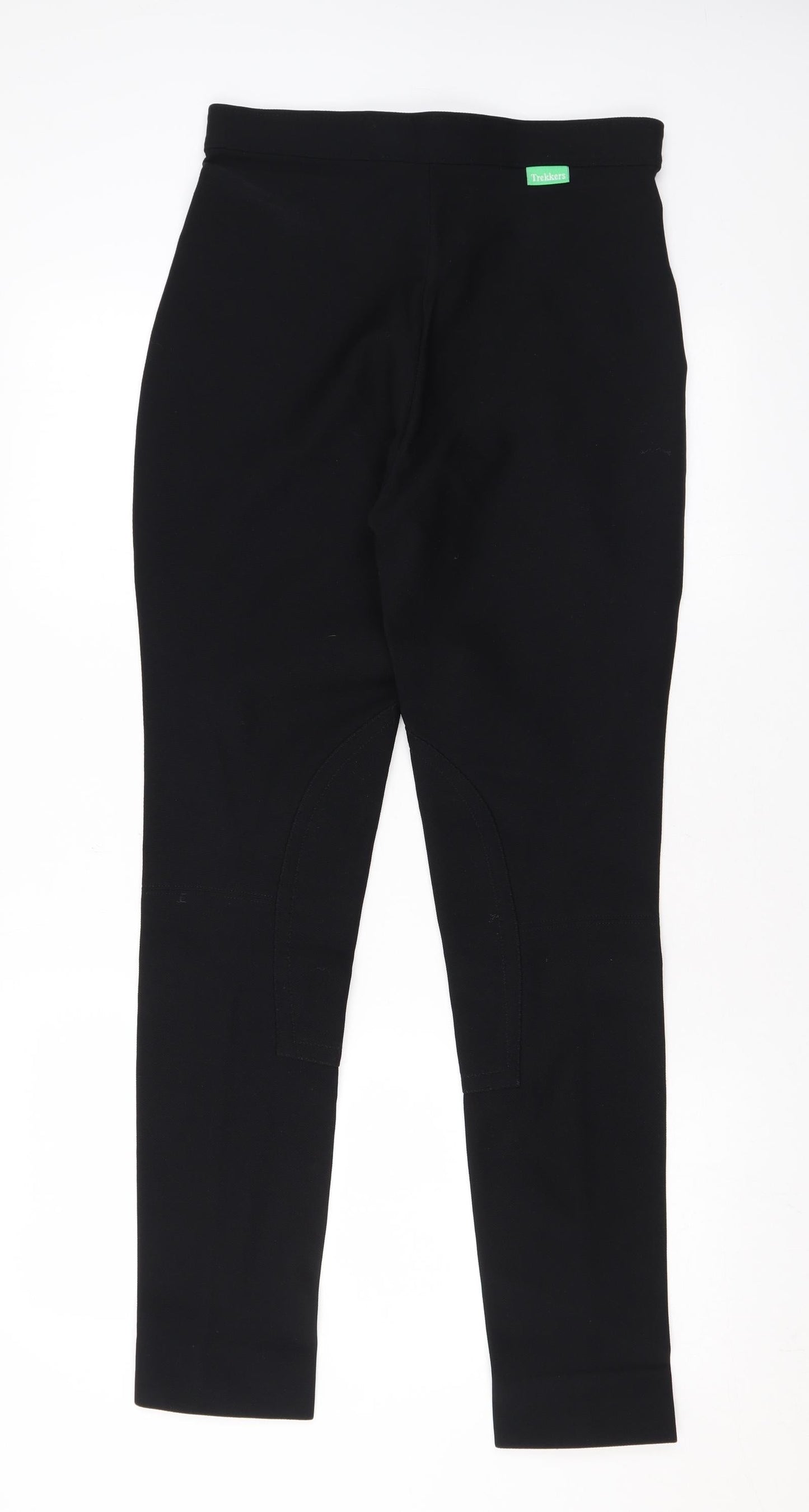 Trekkers Womens Black Nylon Trousers Size 30 L29 in Regular Zip - Jodhpurs, Horseriding