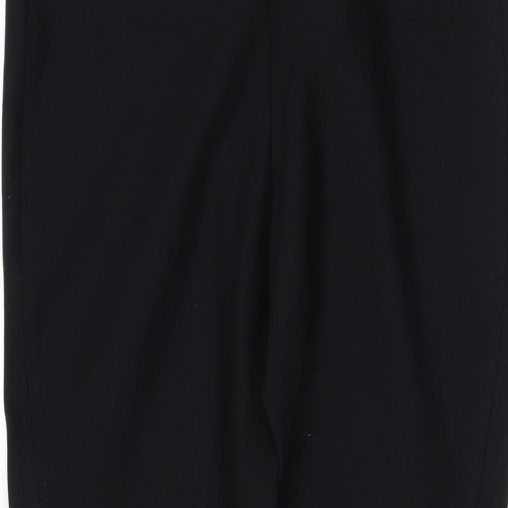 Trekkers Womens Black Nylon Trousers Size 30 L29 in Regular Zip - Jodhpurs, Horseriding