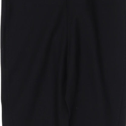 Trekkers Womens Black Nylon Trousers Size 30 L29 in Regular Zip - Jodhpurs, Horseriding