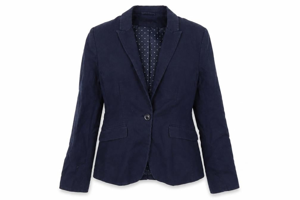 Womens UK Size 10 H&M Regular Blue Blazer