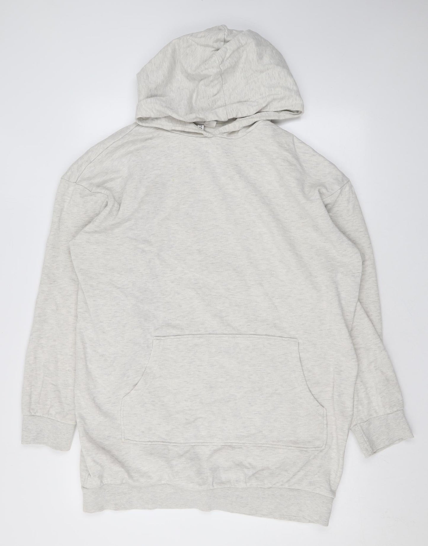 Mens UK Size M Divided by H&M Beige Pullover Hoodie