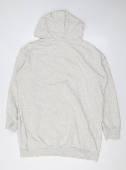Mens UK Size M Divided by H&M Beige Pullover Hoodie