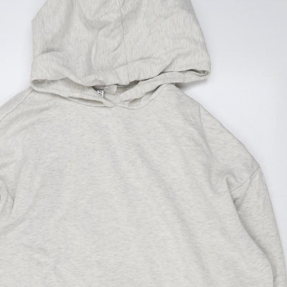 Mens UK Size M Divided by H&M Beige Pullover Hoodie