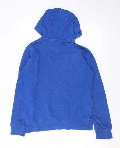 Mens UK Size S Burton Blue Pullover Hoodie
