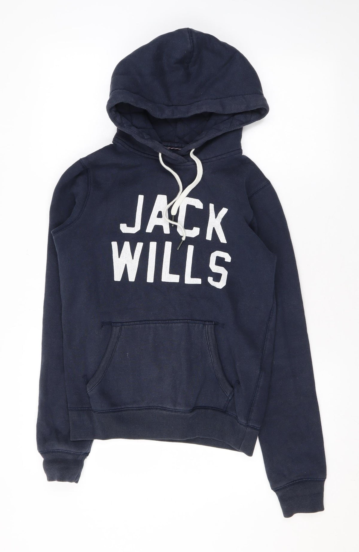 Womens UK Size 6 Jack Wills Blue Pullover Hoodie