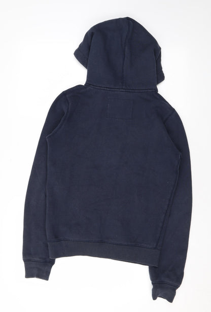 Womens UK Size 6 Jack Wills Blue Pullover Hoodie
