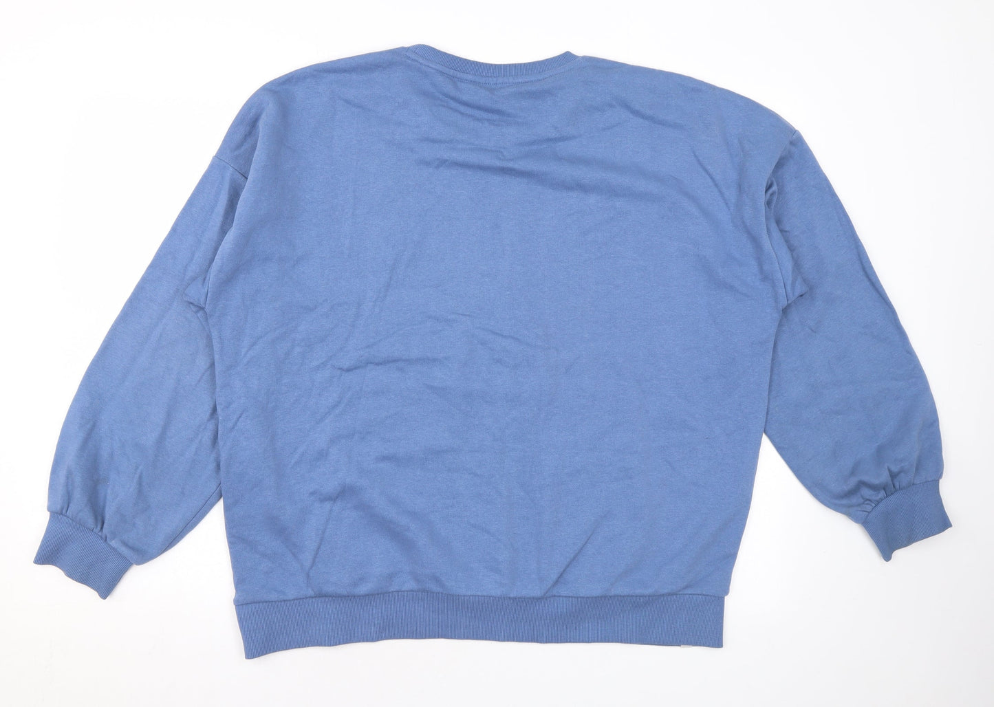 Mens UK Size L Bekkin Blue Pullover Sweatshirt