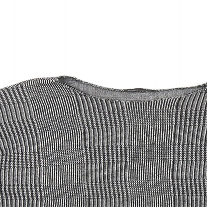 Womens UK Size L Zara Grey Cropped T-Shirt