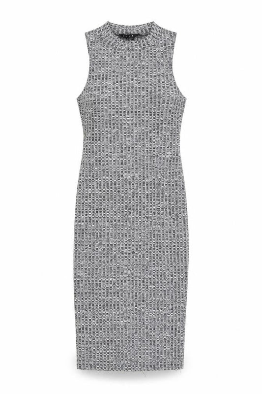 Snap Womens Green Polyester Bodycon Size L Round Neck Pullover