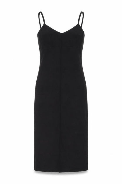 ASOS Womens Black Polyester Bodycon Size 8 V-Neck Pullover