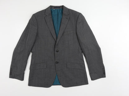 Mens UK Size 40 Marks and Spencer Regular Grey Suit Jacket