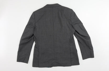 Mens UK Size 40 Marks and Spencer Regular Grey Suit Jacket