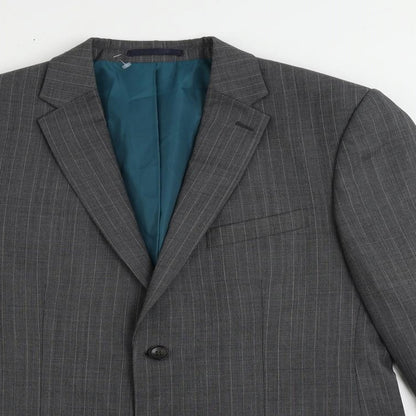 Mens UK Size 40 Marks and Spencer Regular Grey Suit Jacket