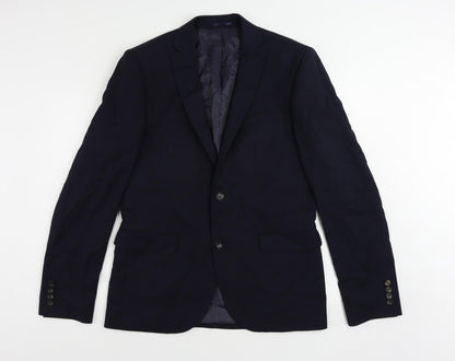 Mens UK Size 42 NEXT Regular Blue Suit Jacket