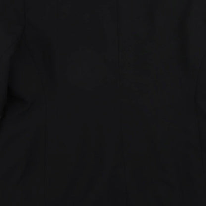 Womens UK Size 16 Essentials Black Jacket