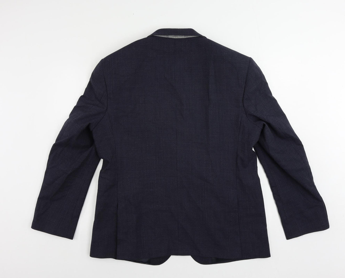 Mens UK Size 44 Marks and Spencer Regular Blue Suit Jacket