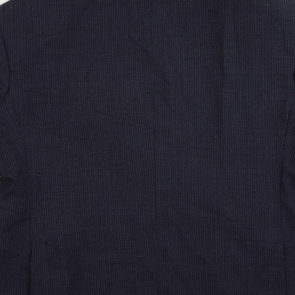 Mens UK Size 44 Marks and Spencer Regular Blue Suit Jacket