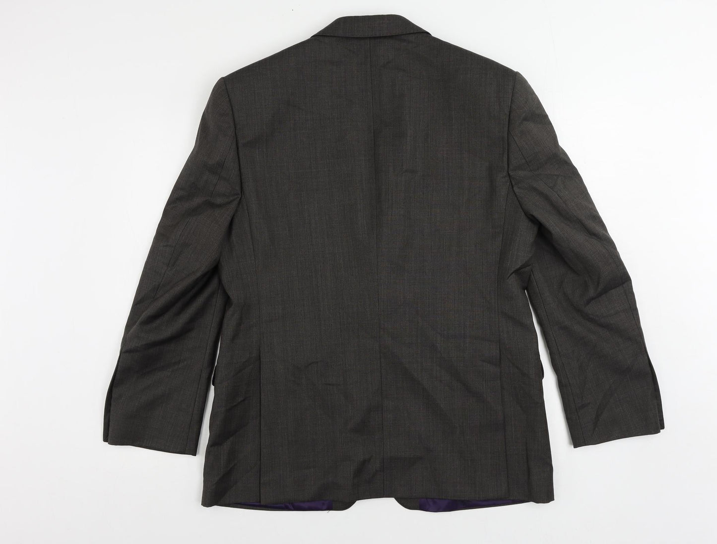 Mens UK Size 40 Paul Costelloe Regular Grey Suit Jacket