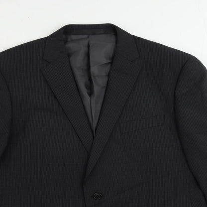 Mens UK Size 42 Marks and Spencer Regular Black Suit Jacket