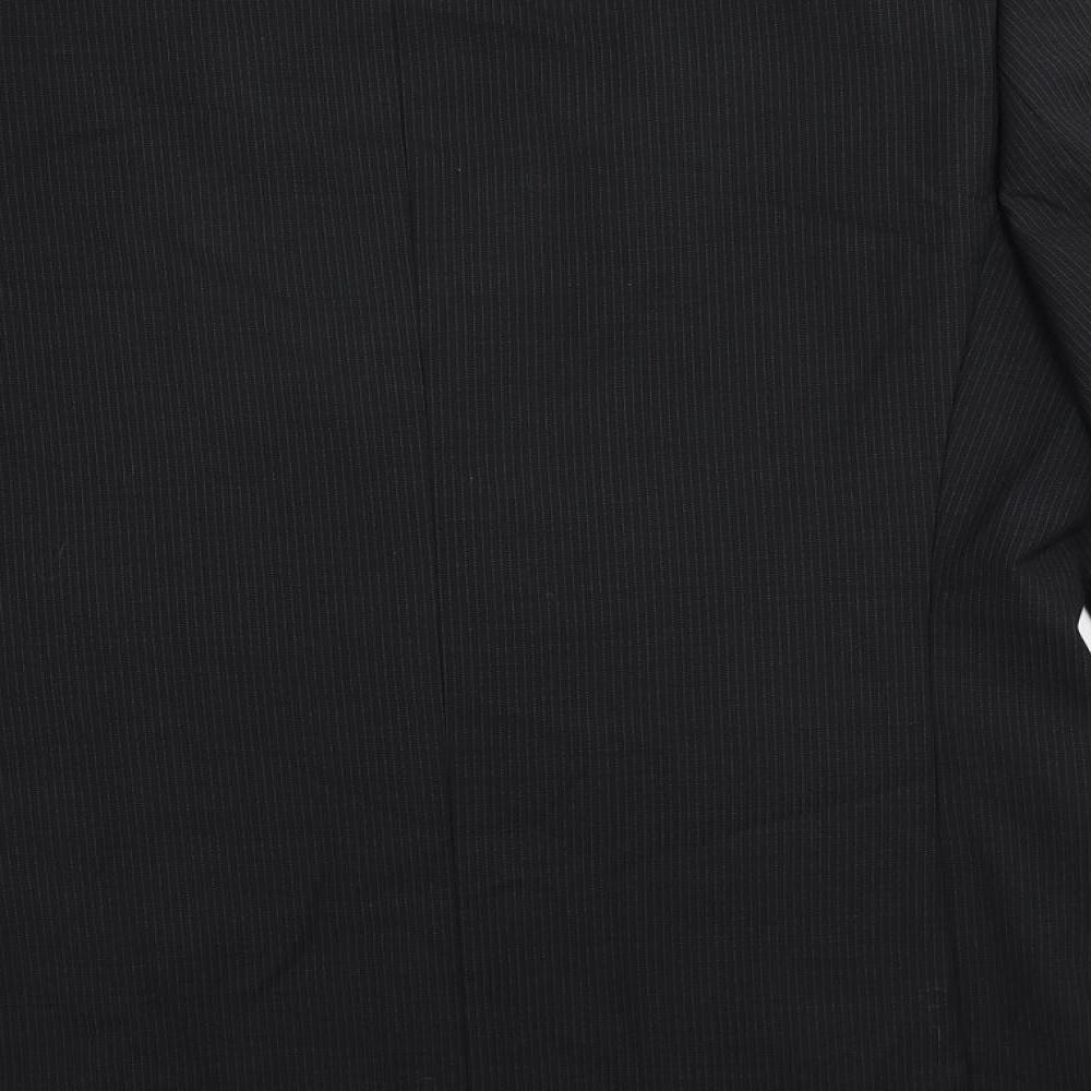 Mens UK Size 42 Marks and Spencer Regular Black Suit Jacket