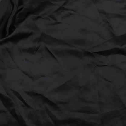 Burton Mens Black Polyester Button-Up Size L Collared Button