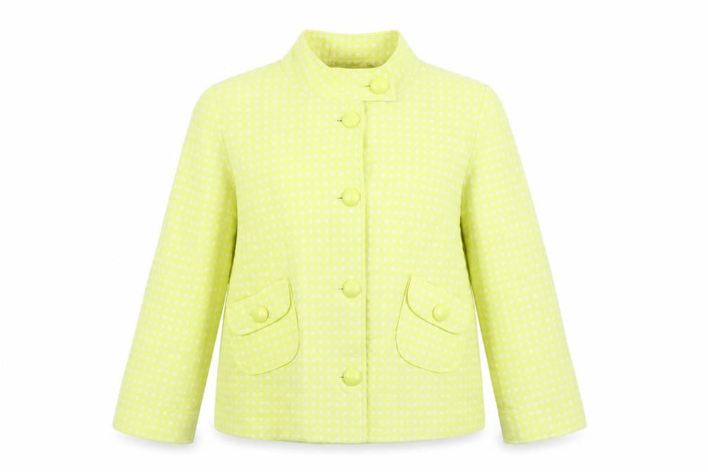 Womens UK Size 10 Debenhams Yellow Jacket