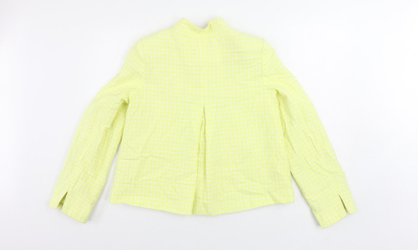 Womens UK Size 10 Debenhams Yellow Jacket