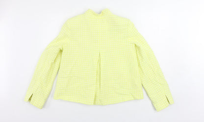 Womens UK Size 10 Debenhams Yellow Jacket