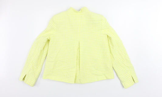 Womens UK Size 10 Debenhams Yellow Jacket