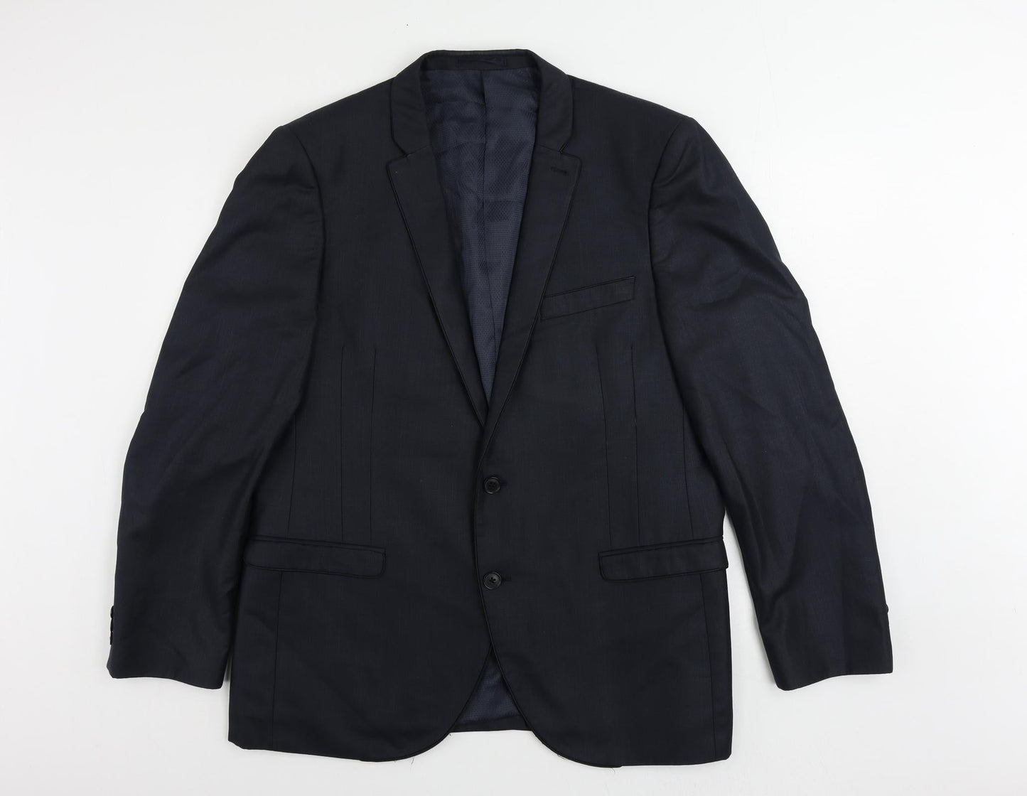 Mens UK Size 44 NEXT Regular Blue Suit Jacket