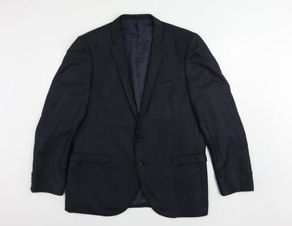 Mens UK Size 44 NEXT Regular Blue Suit Jacket