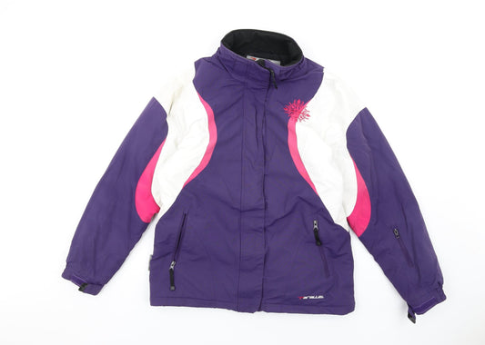 Womens UK Size 12 Parallel Multicoloured Rain Coat