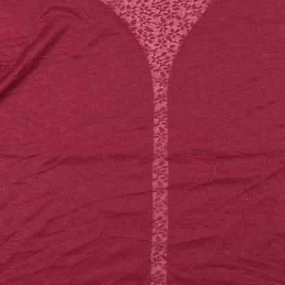 Womens UK Size 20 Anthology Red Kimono T-Shirt