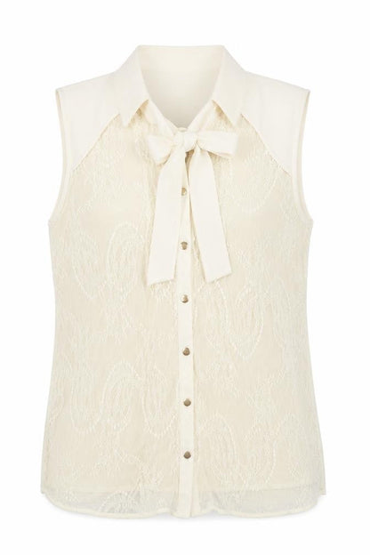 Womens UK Size M Oasis Beige Basic Button-Up