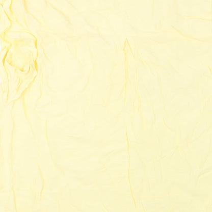Womens UK Size 10 Monsoon Yellow Basic Blouse