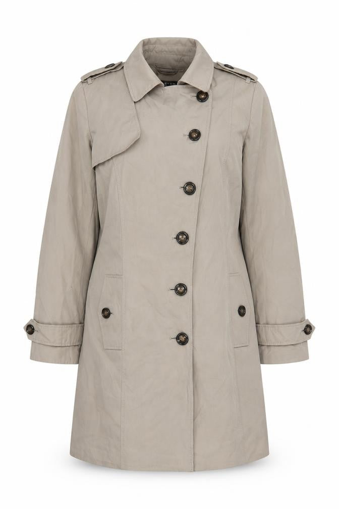 Womens UK Size 14 Debenhams Brown Overcoat