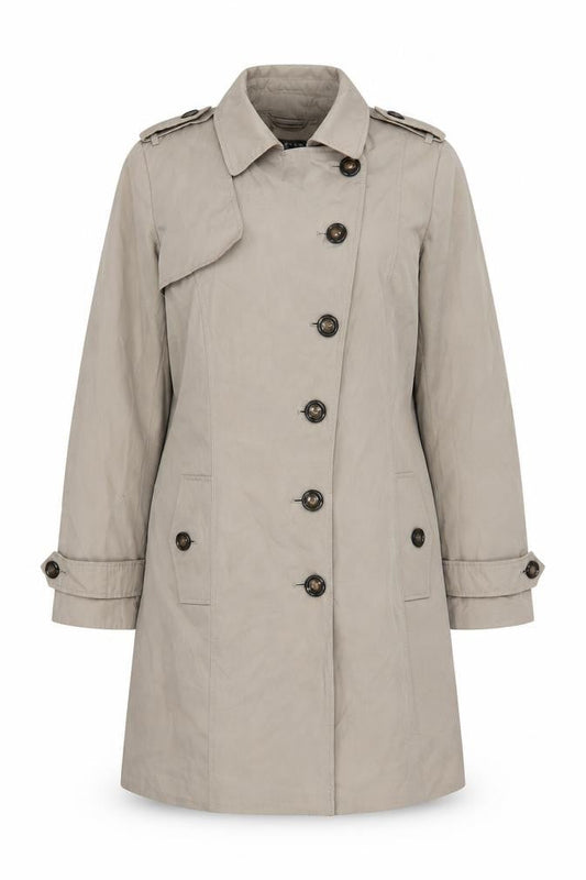 Womens UK Size 14 Debenhams Brown Overcoat