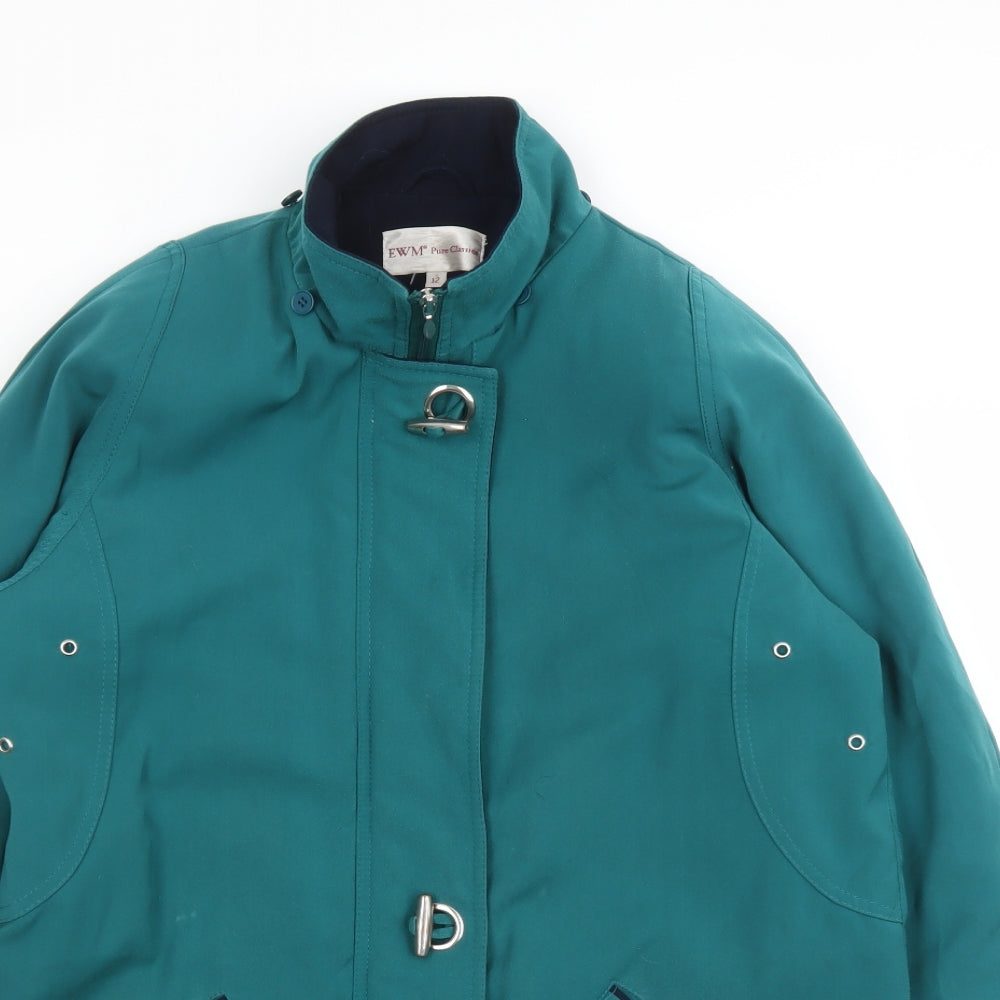 Womens UK Size 12 EWM Green Jacket
