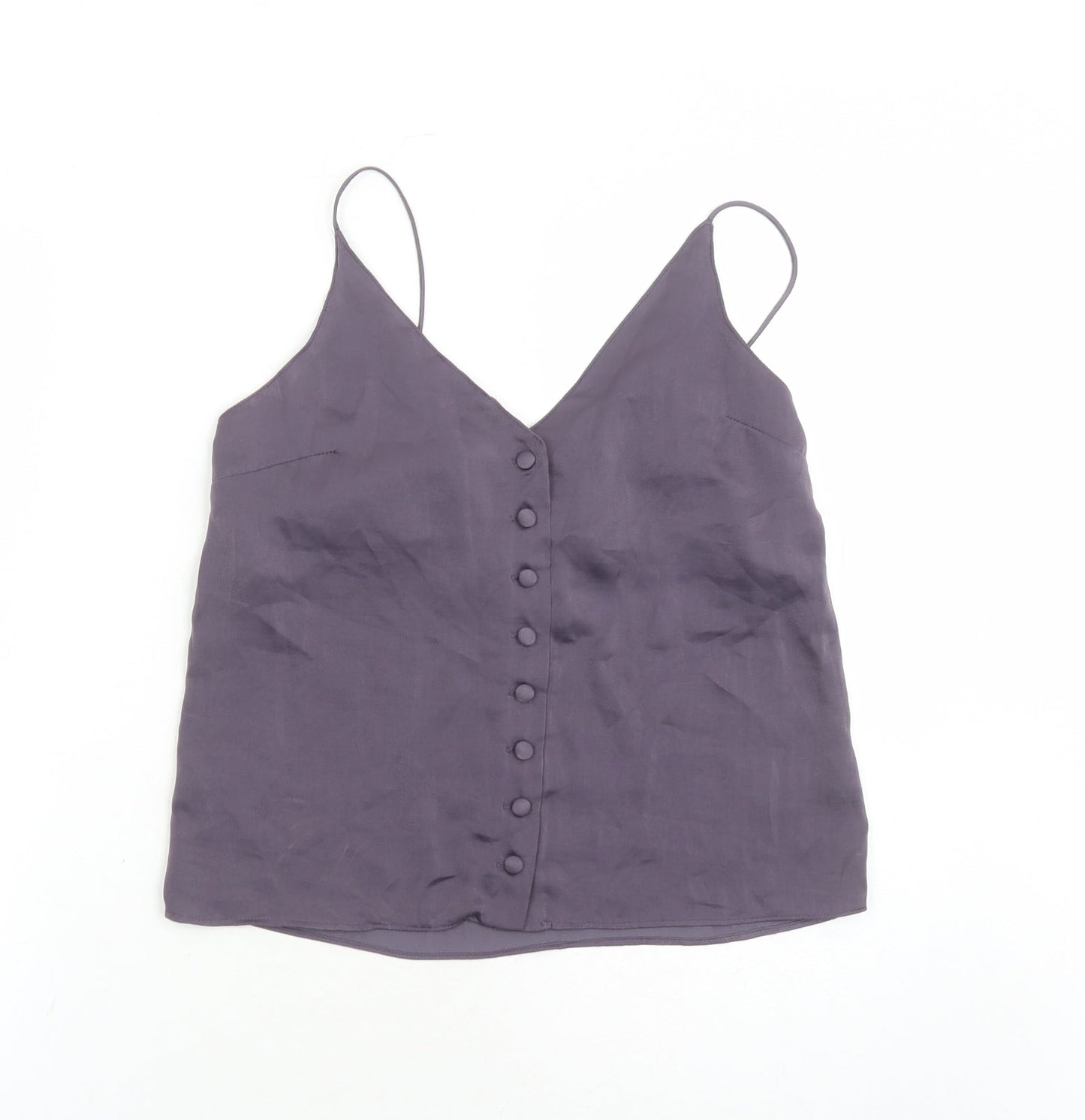 Womens UK Size 6 Topshop Purple Camisole Tank