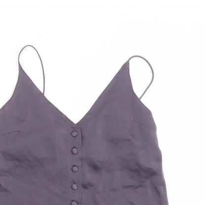 Womens UK Size 6 Topshop Purple Camisole Tank
